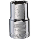 SCKT SAE 12PT 1/2X1/2"