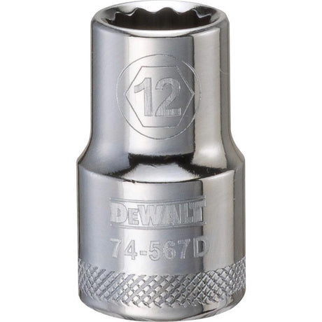 SCKT MTRC 12PT 12MM 1/2"
