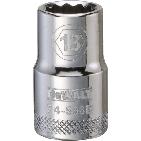 SCKT MTRC 12PT 13MM 1/2"