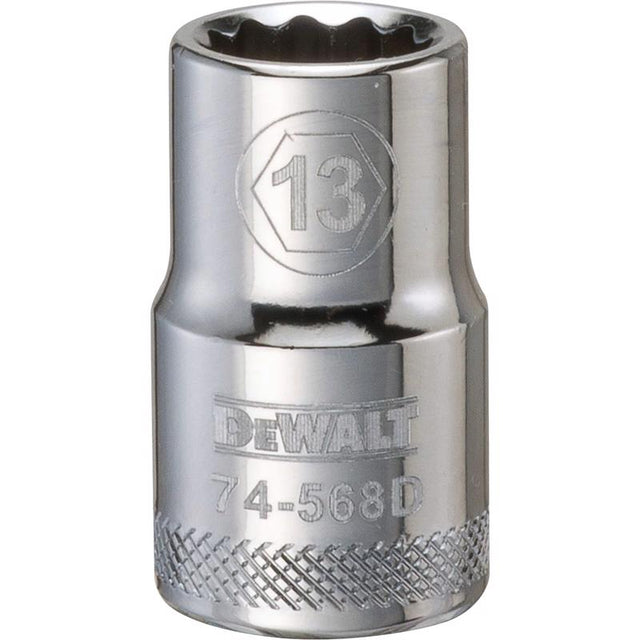 SCKT MTRC 12PT 13MM 1/2"