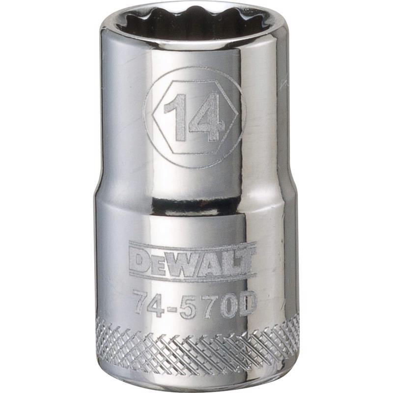 SCKT MTRC 12PT 14MM 1/2"