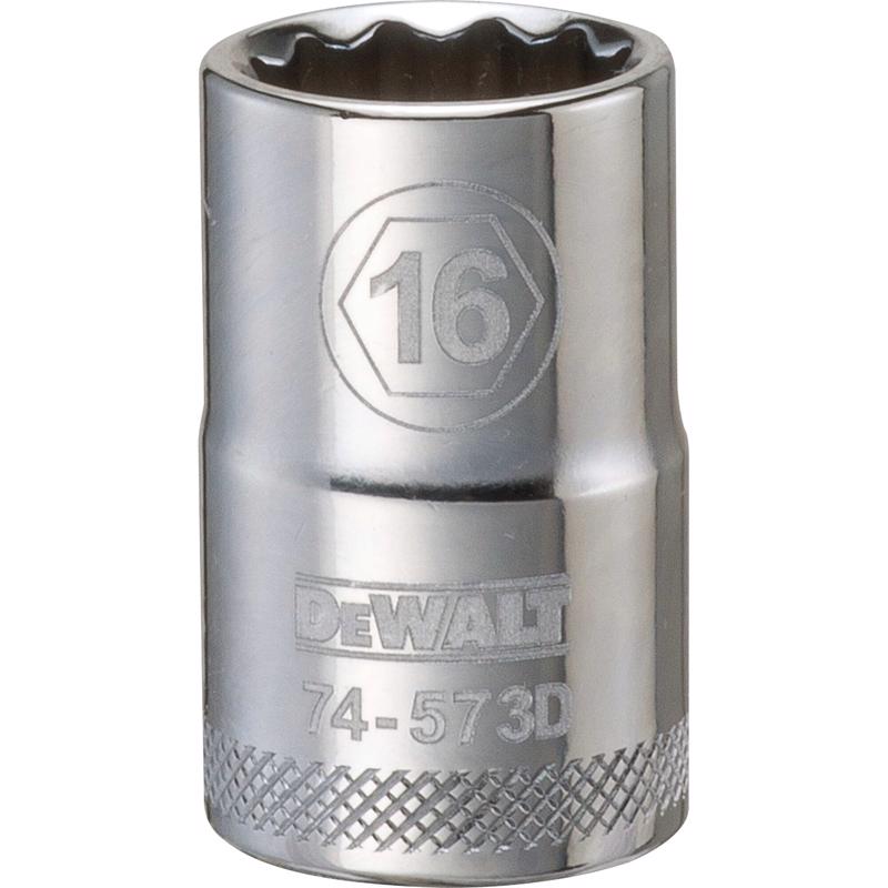 SCKT MTRC 12PT 16MM 1/2"