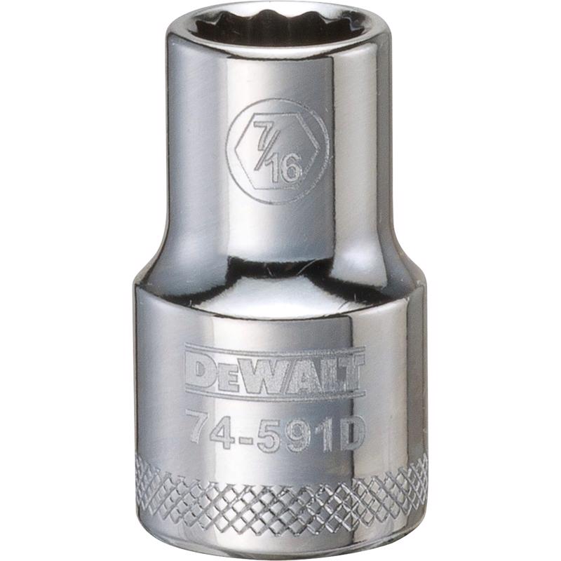 SCKT SAE 12PT 7/16X1/2"
