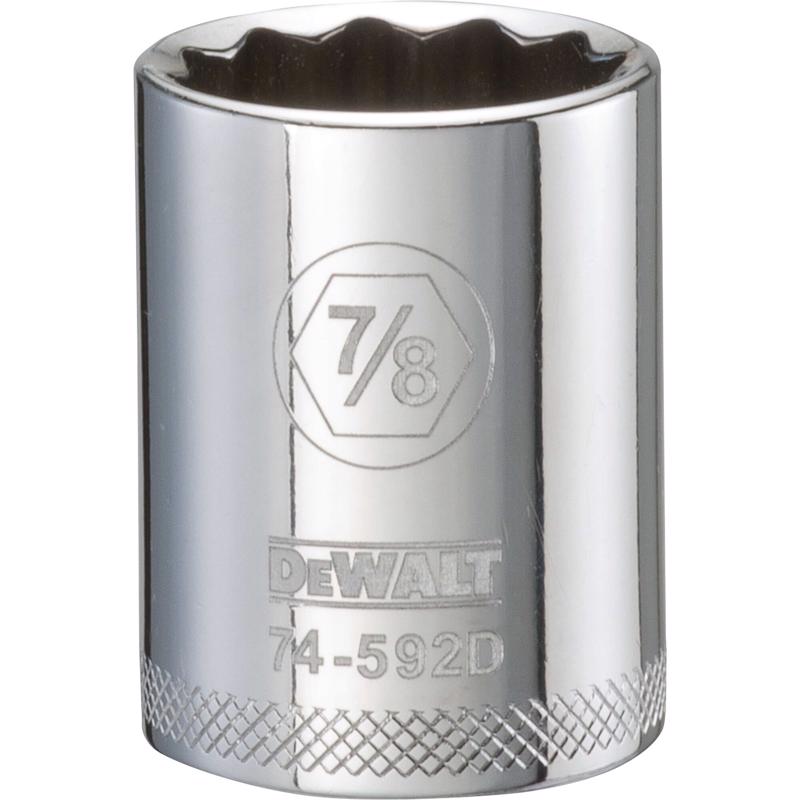SCKT SAE 12PT 7/8X1/2"