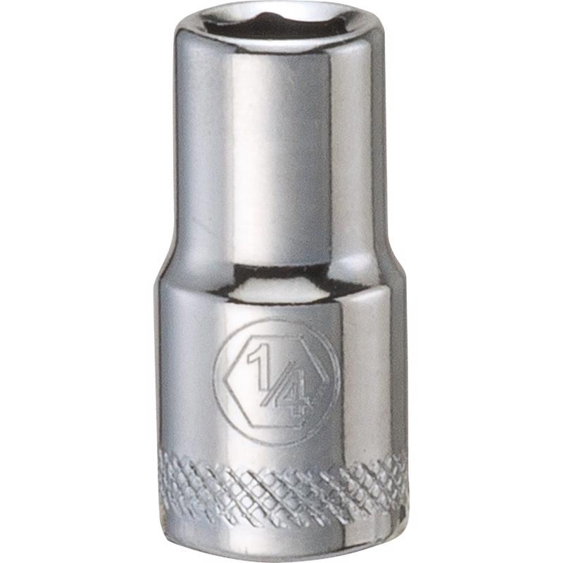 SCKT SAE 6PT 1/4X1/4"