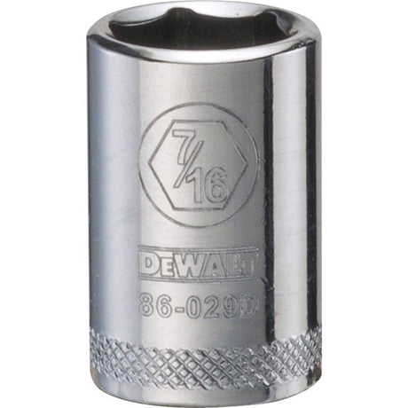 SCKT SAE 6PT 7/16X1/4"