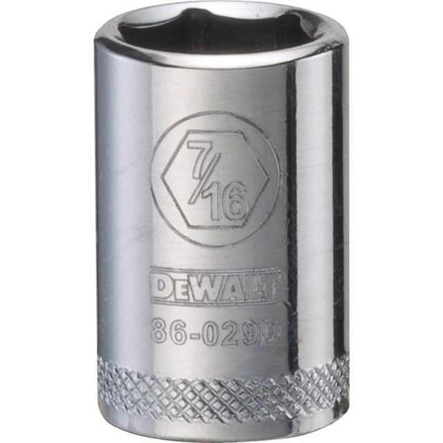 SCKT SAE 6PT 7/16X1/4"