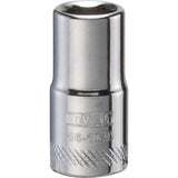 SCKT MTRC 6PT 7MM 1/4"