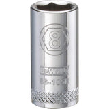 SCKT MTRC 6PT 8MM 1/4"