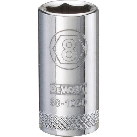 SCKT MTRC 6PT 8MM 1/4"