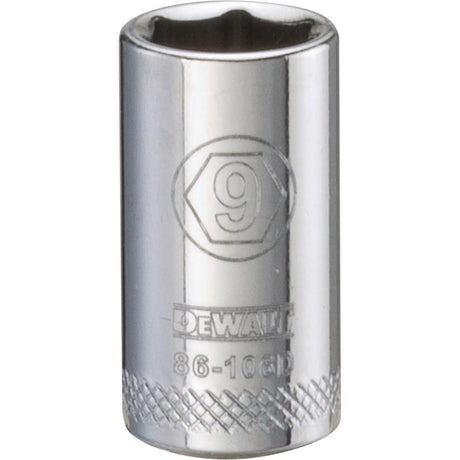 SCKT MTRC 6PT 9MM 1/4"