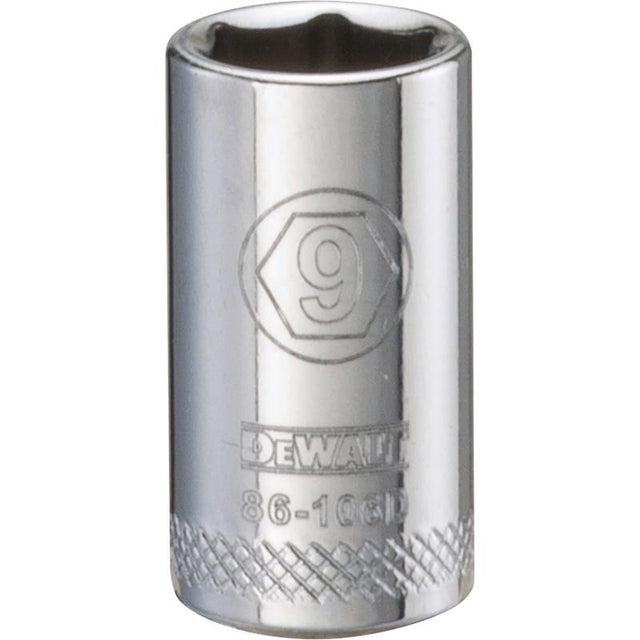 SCKT MTRC 6PT 9MM 1/4"