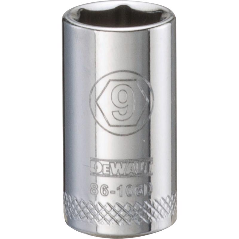 SCKT MTRC 6PT 9MM 1/4"