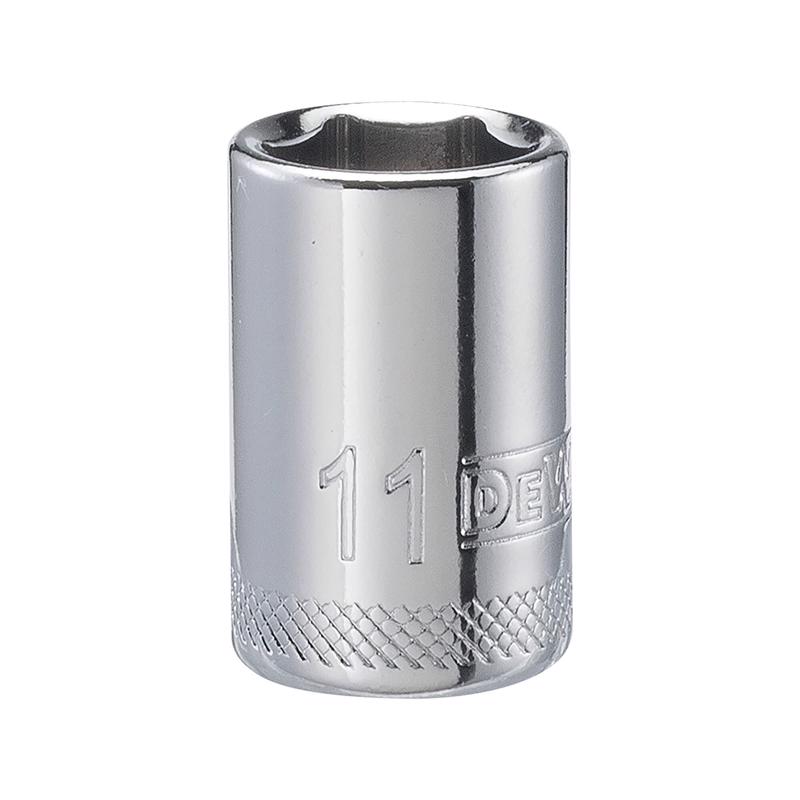 SCKT MTRC 6PT 11MM 1/4"
