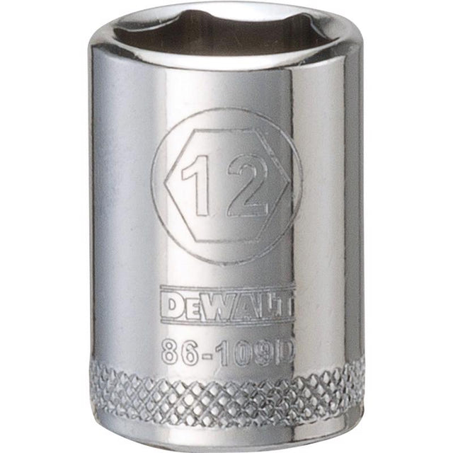 SCKT MTRC 6PT 12MM 1/4"