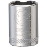 SCKT MTRC 6PT 13MM 1/4"