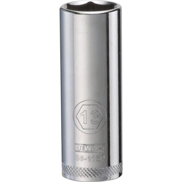 DP SCKT 6PT 13MM 1/4"