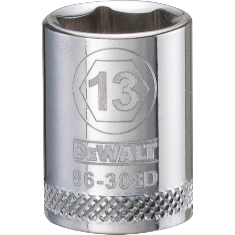SCKT MTRC 6PT 13MM 3/8"