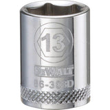 SCKT MTRC 6PT 13MM 3/8"
