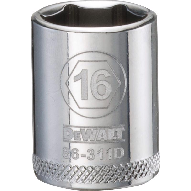 SCKT MTRC 6PT 16MM 3/8"