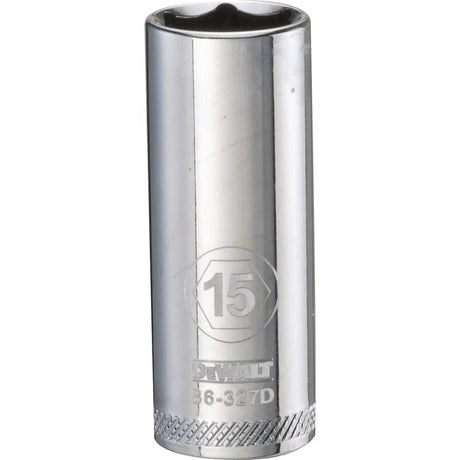 DEEP SCKT MTRC 15MM 3/8"