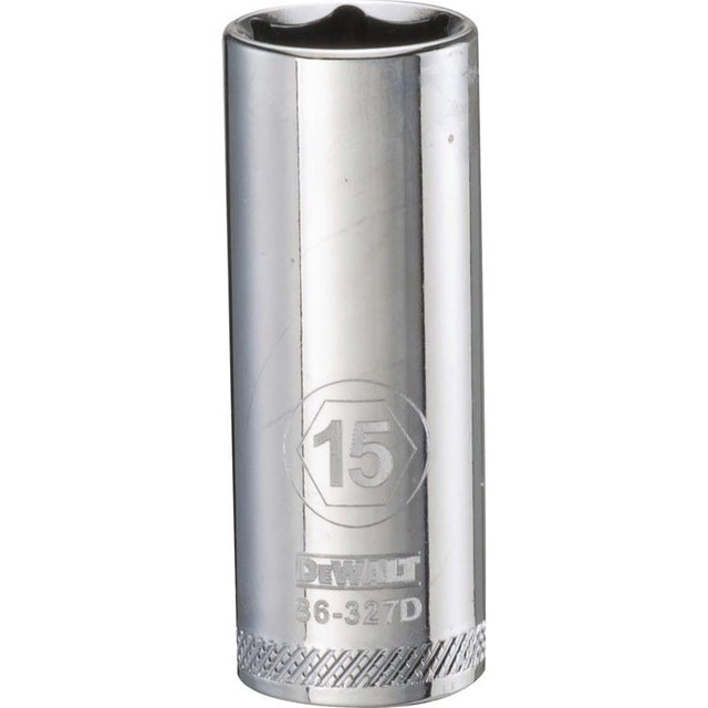 DEEP SCKT MTRC 15MM 3/8"