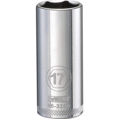 DEEP SCKT MTRC 17MM 3/8"