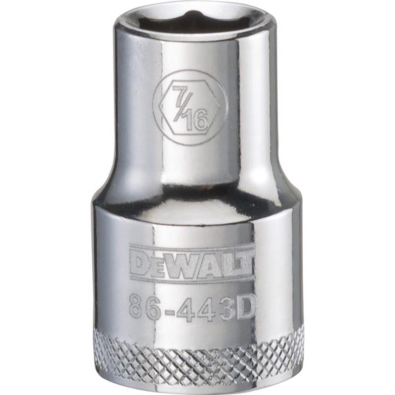 SOCKET SAE 6PT 1/2X7/16"