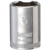 SCKT SAE 6PT 3/4X1/2"