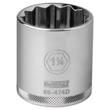 SCKT SAE 12PT 1-1/4X1/2"