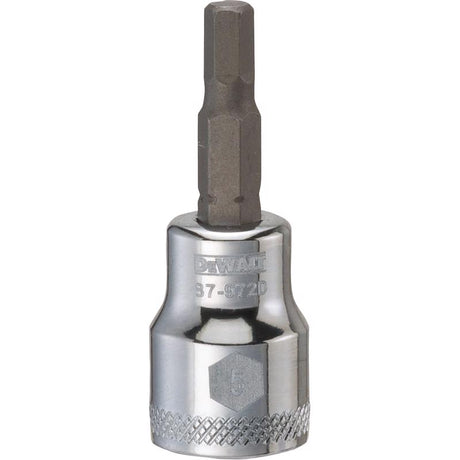 HX BT SCKT MTRC 5MM 3/8"