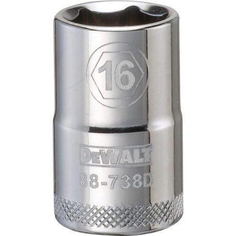 SCKT MTRC 16MM 6PT 1/2"