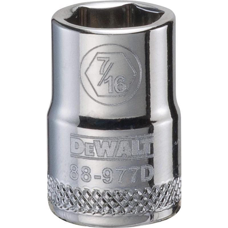 SCKT SAE 6PT 7/16X3/8"