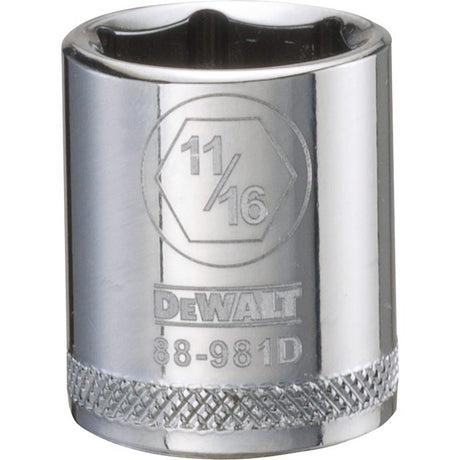 SCKT SAE 6PT 11/16X3/8"