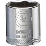 SCKT SAE 6PT 3/4X3/8"