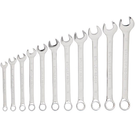 Stanley Metric Combination Wrench Set 11 pc