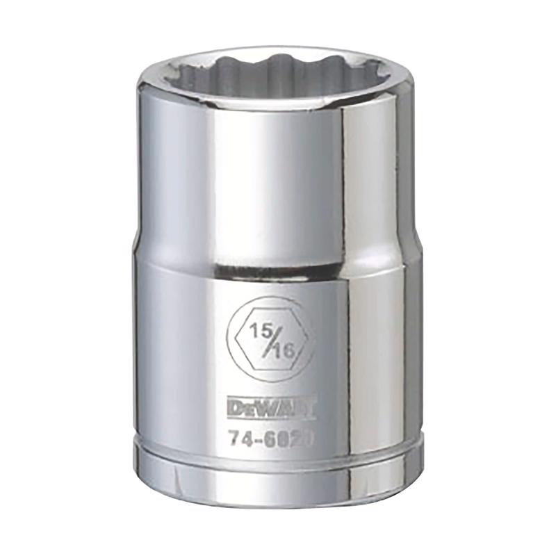 SCKT 12PT 15/16"X3/4DR