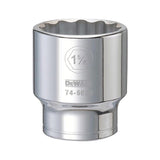 SOCKET 12PT 1-5/8"X3/4DR