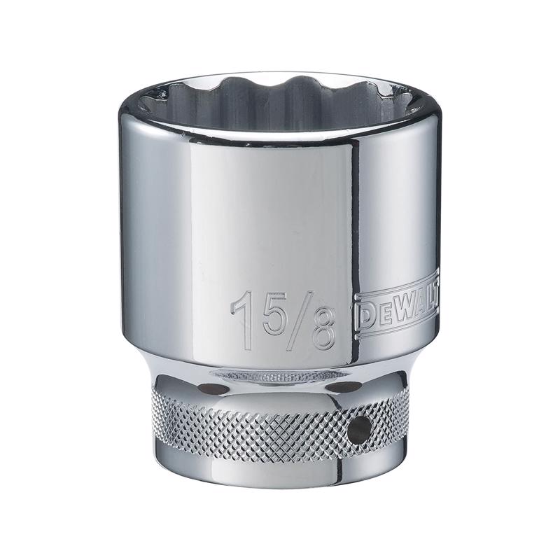 DeWalt 1-5/8 in. X 3/4 in. drive SAE 12 Point Socket 1 pc