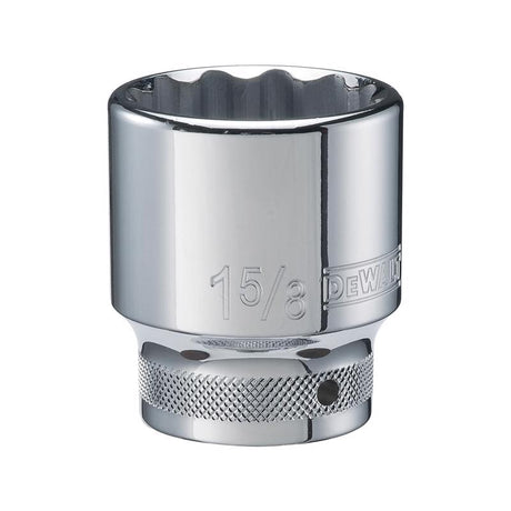 DeWalt 1-5/8 in. X 3/4 in. drive SAE 12 Point Socket 1 pc