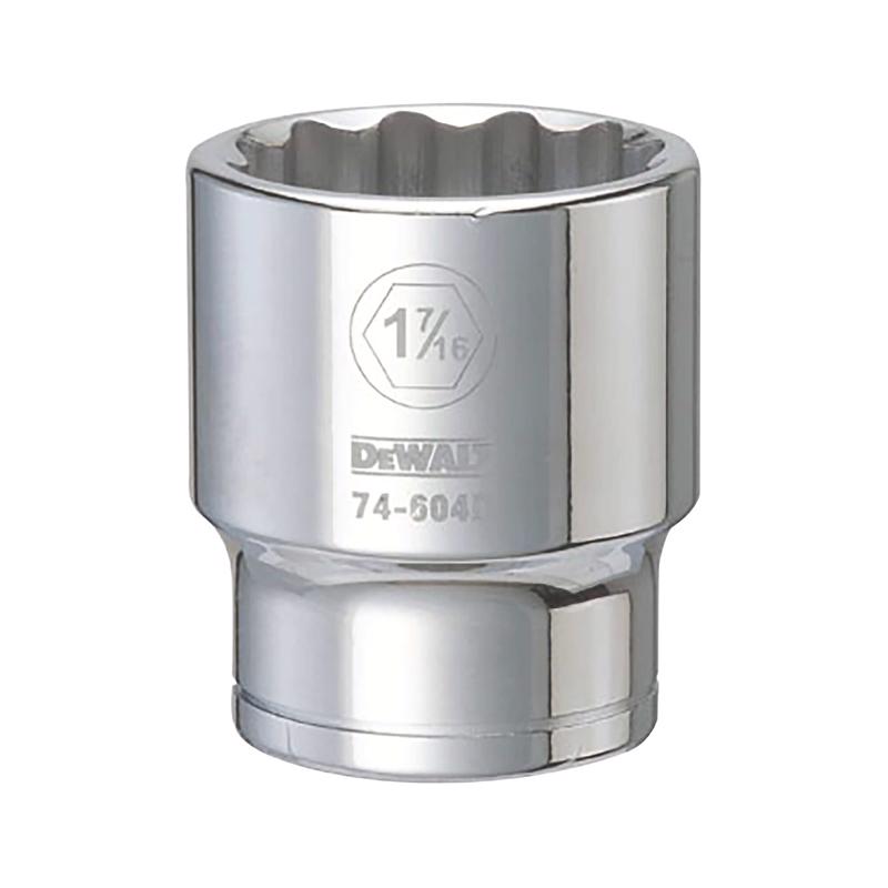 SCKTS 12PT 1-7/16"X3/4DR