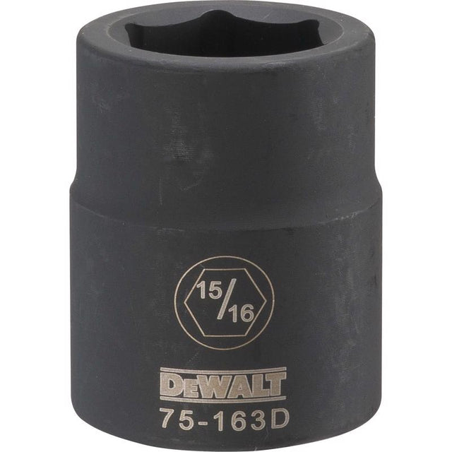 IMPCT SCKT 6PT 15/16"