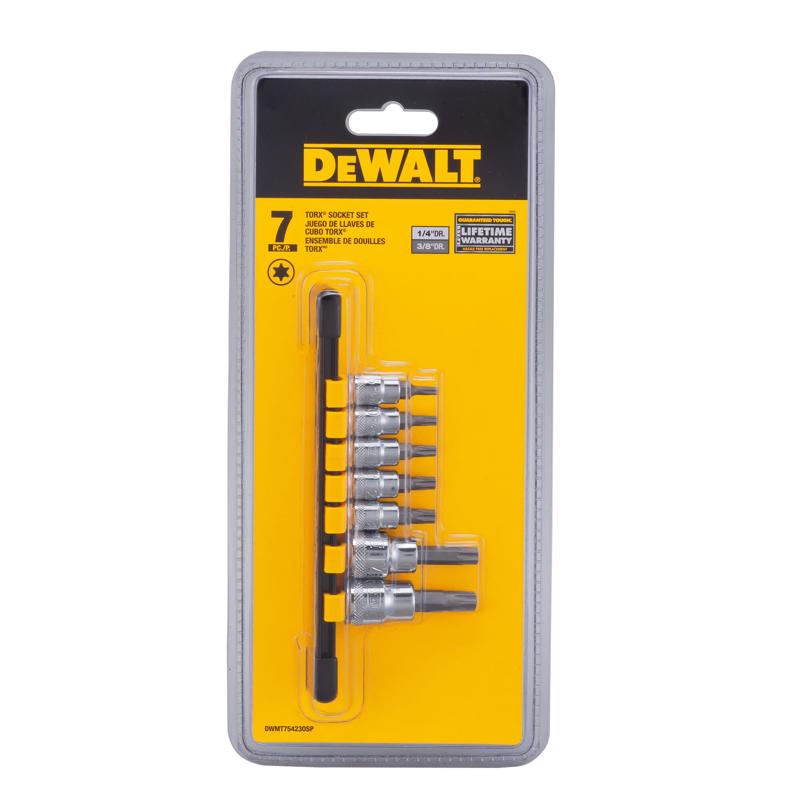 TORX BIT SCKT SET 7PC