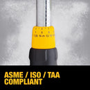 DeWalt Micrometer Torque Wrench 1 pc