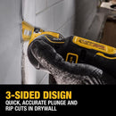 DeWalt 2-1/8 in. W Bi-Metal 3-Sided Oscillating Blade Set 3 pc
