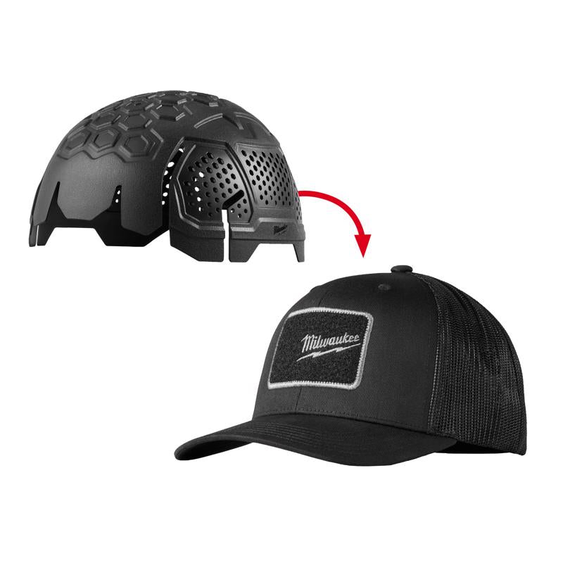 Milwaukee Snapback Bump Cap Black Vented
