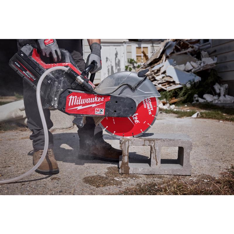 Milwaukee 4-1/2 in. D X 7/8-5/8 in. Diamond Segmented Rim Diamond Saw Blade 1 pk