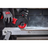 Milwaukee 4-1/2 in. D X 7/8-5/8 in. Continuous Tile Diamond Diamond Saw Blade 1 pk