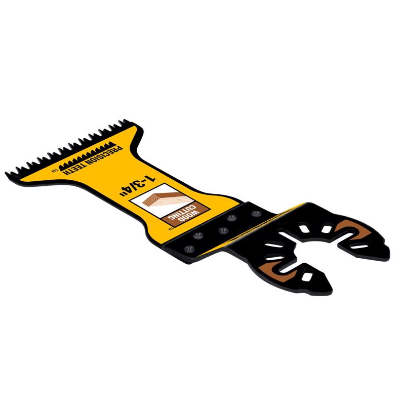 DeWalt Precision Teeth 1-3/4 in. W Oscillating Blade 1 pk