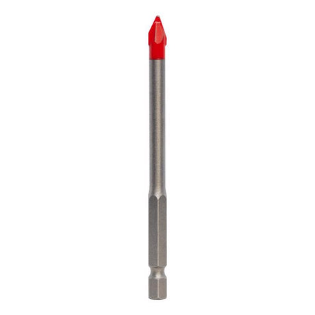 Diablo 1/4 in. X 3-1/2 in. L Carbide Tipped Tile and Stone Drill Bit Hex Shank 1 pk